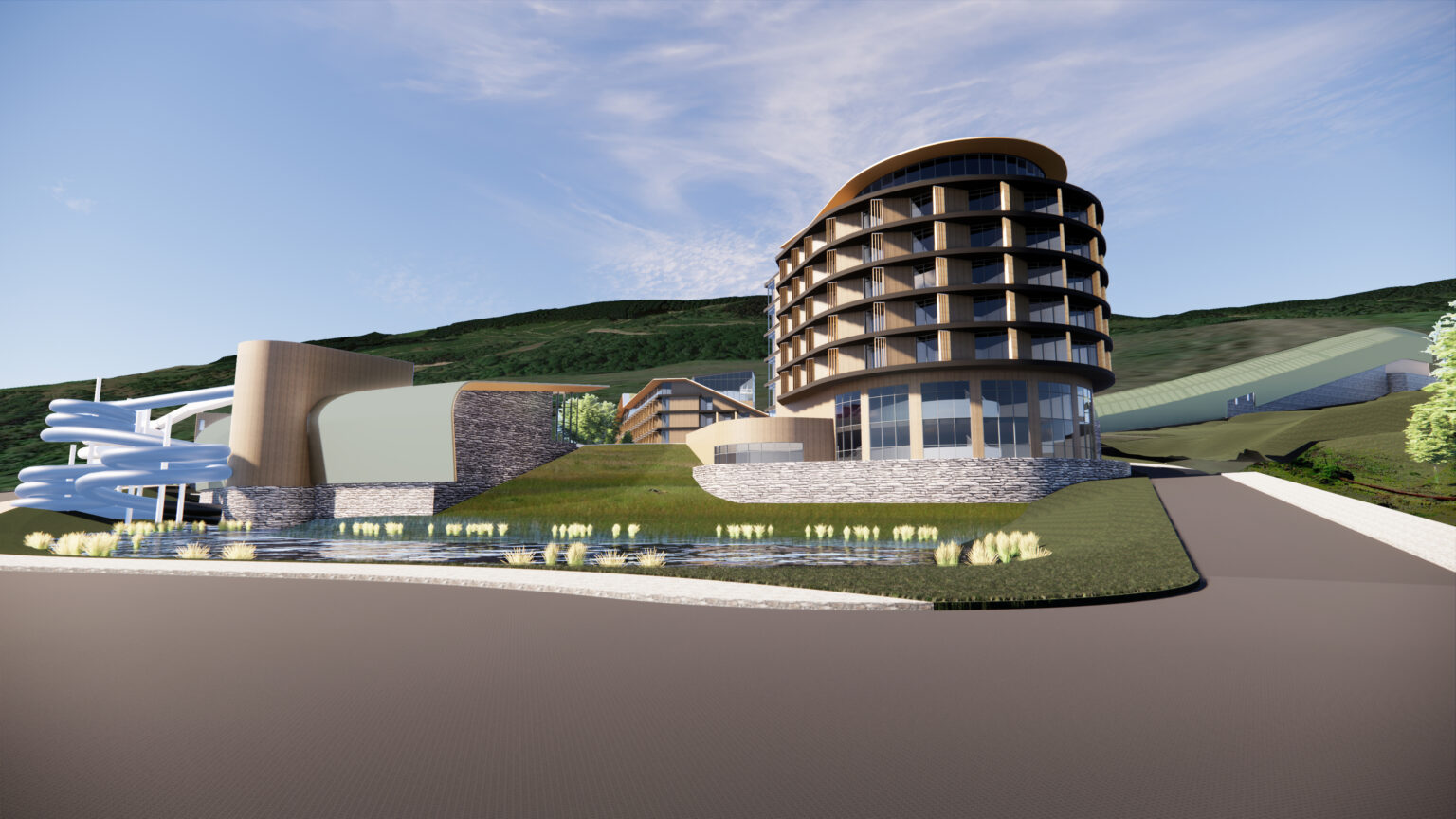 Resort Entrance